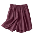 Flow Bexley Linen Cotton Retro Wide-Leg Trousers