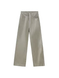 Indigo Solid Straight Jeans