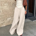 Flow Calder Linen Cotton Wide-Leg Trousers