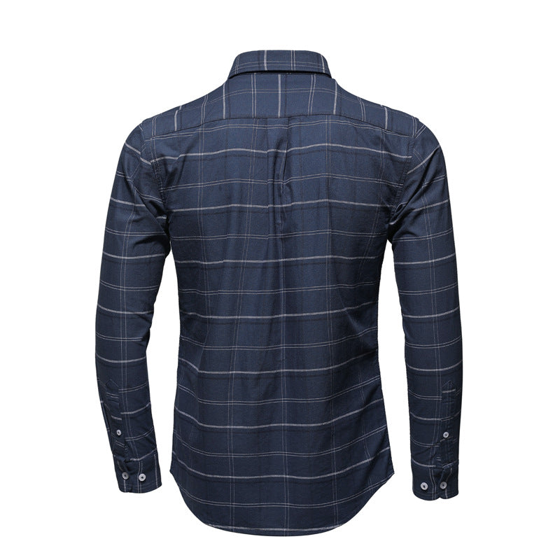 Metro Men's Plaid Shirt