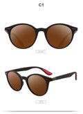 Solace Men's Polarized Round Sunglasses