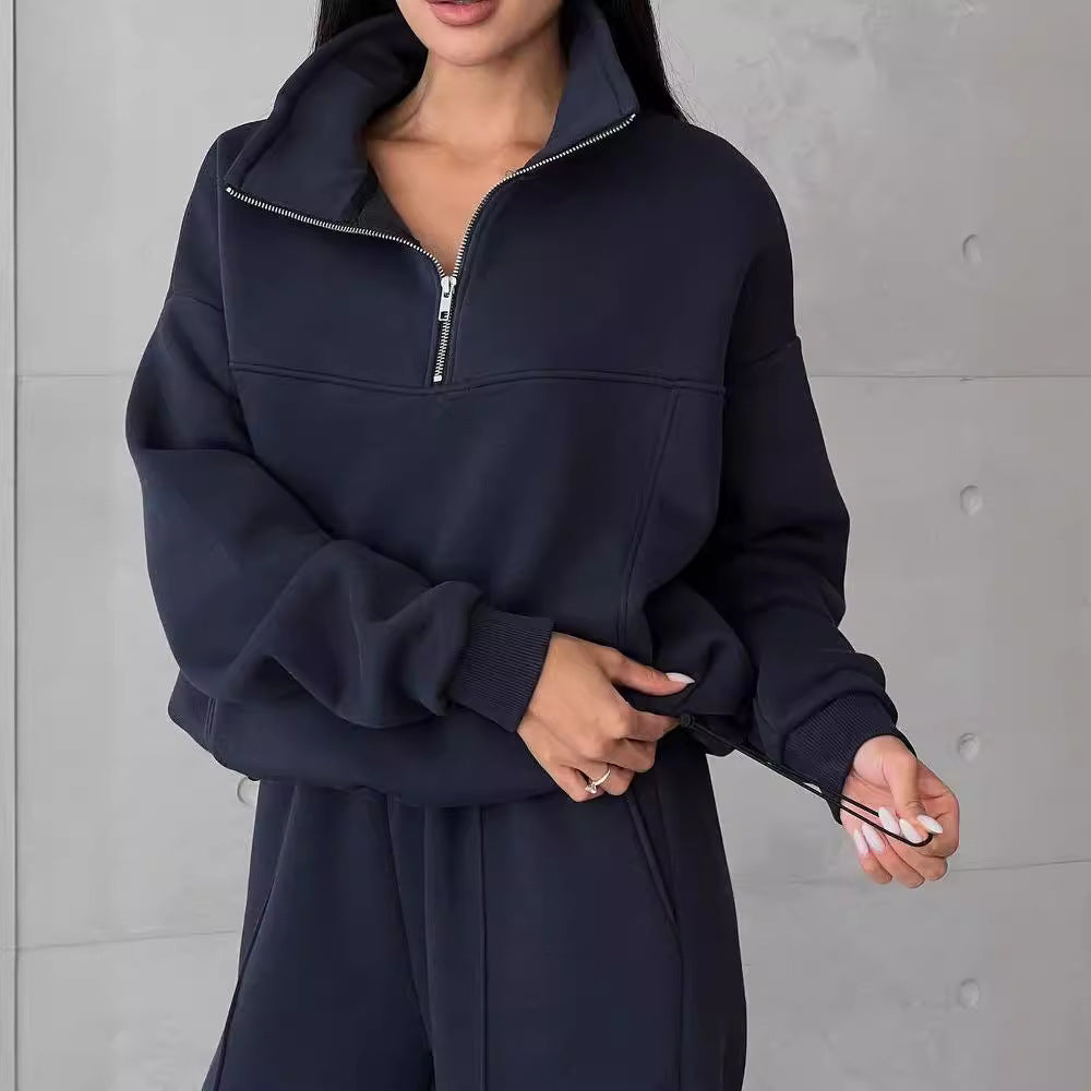 SculptForm Zip Contrast Tracksuit