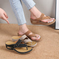 Stride Chunky Platform Block-Heel Sandals