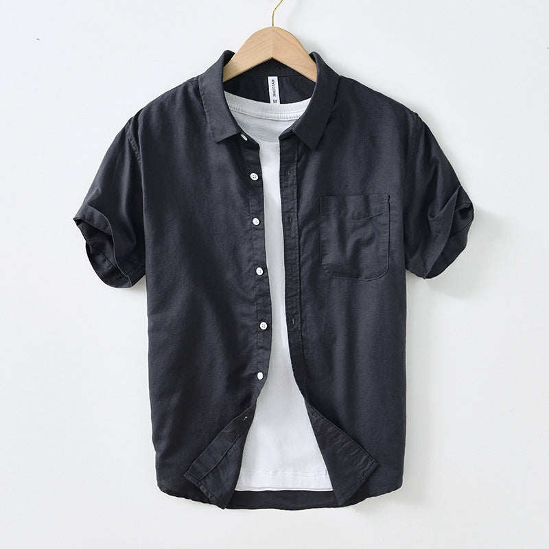 Metro Men's Linen Cotton Shirt