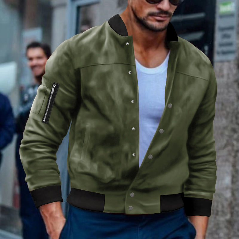 Atlas Men's Single-Breasted Cardigan