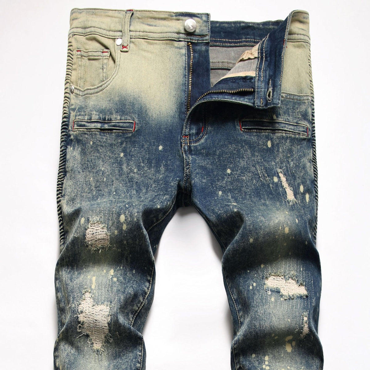 Indigo Arden Men's Straight Jeans
