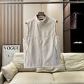 District Men's Fleece-Lined Zip-Up Stand-Collar Vest