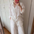 Flow Linen Cotton Co-ord Set